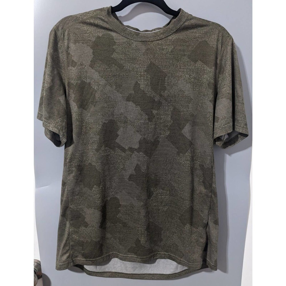 Prana Prospect Heights Graphic Tee Size M Rye Harbor Camo
